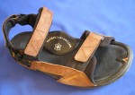 Arch supports, our best selling product, in a sandal.