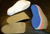 Custom made orthotics