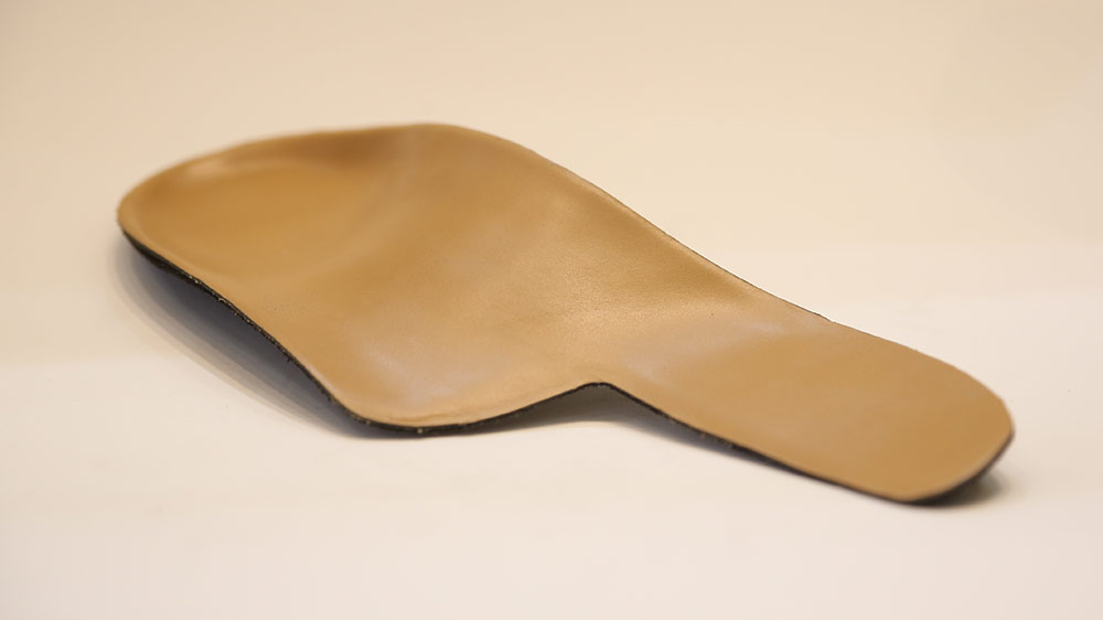 Custom Orthotic Support Leather Big Toe Extension