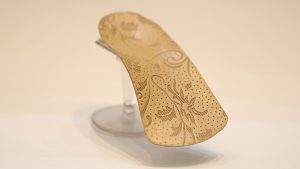 Custom Orthotics Detailed Leather Pattern